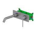 Смеситель для раковины Timo Saona 2371/18SM встроенный, черное золото