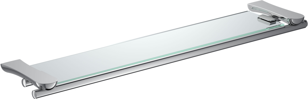 Фото Полка стеклянная с бортиком RUSH Luson LU16611