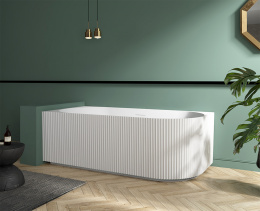 Фото Акриловая ванна 170x80 Abber (AB9329-1.7 L), асимметричная