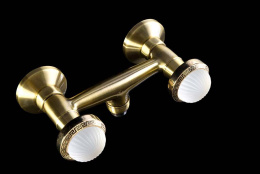 Фото Смеситель для душа Boheme Satine (314-ST) бронза