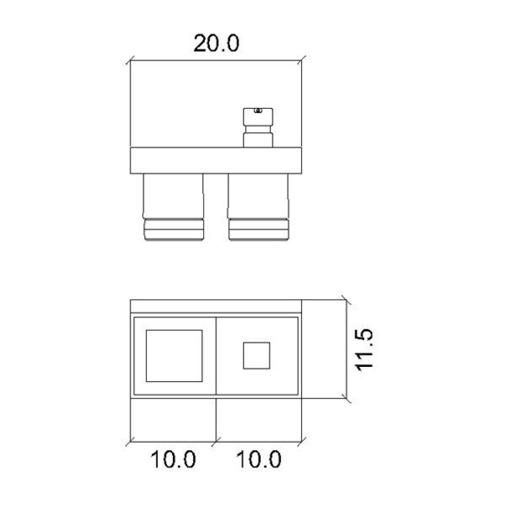 Фото Комплект аксессуаров Inda Indissima Barra 200ANS брашированная нержавеющая сталь