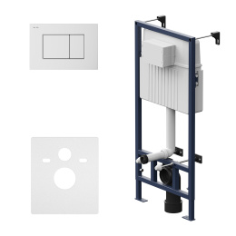 Фото Инсталляция для подвесного унитаза Am.Pm ProC (I012707.0201) синий, белый