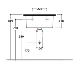Раковина Globo Forty3 (FO063.BI*0) белый