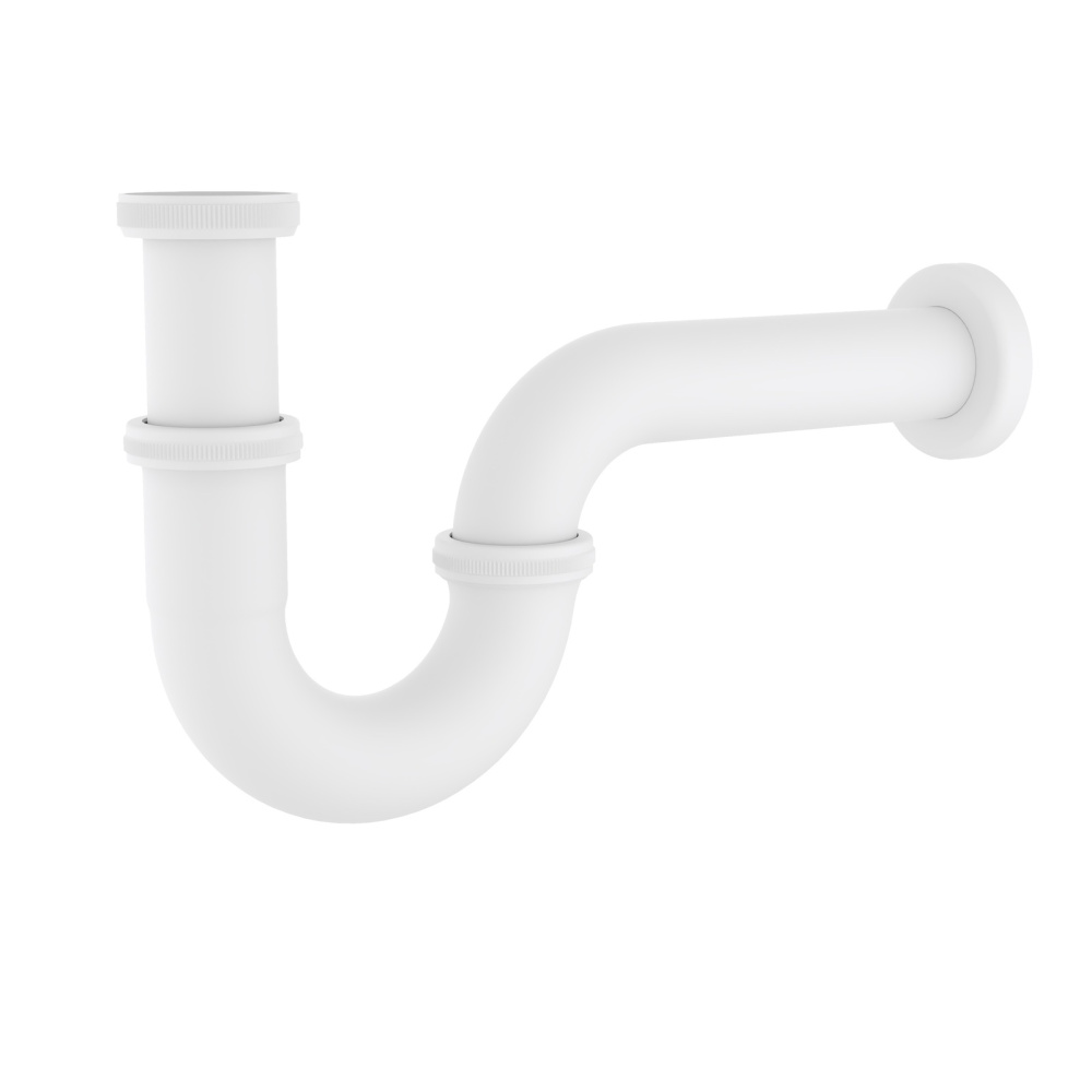 Фото Сифон для раковины Timo 961/16L белый матовый