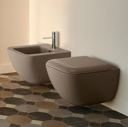 Подвесные унитазы Ceramica CIELO Shui Comfort SHCOVSK AN - Унитаз подвесной 55*37 см, Rimless безободковый (Arenaria)