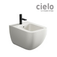 Ceramica CIELO Shui Comfort SHCOBS bia - Биде подвесное 55*37 см, с отверстием для смесителя (белый)