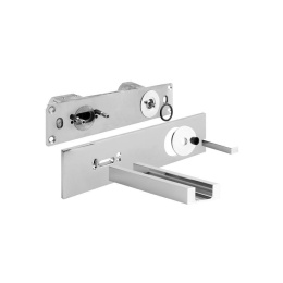 Внешние части смесителя для раковины Gessi Rettangolo Colour (30993#031) хром