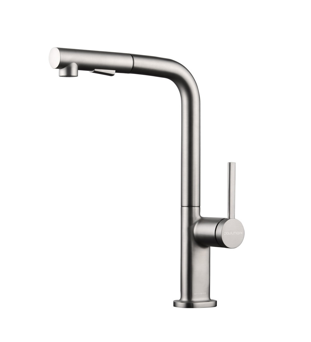 Смеситель для кухни Paulmark Neo (Ne214419-Ni) никель