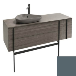 Тумба под раковину Jacob Delafon Nouvelle Vague 145 см, EB3044-S40, графит сатин