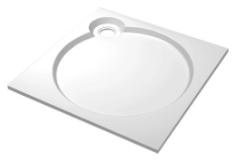 Поддон душевой Cezares Tray TRAY-S-A-90-56-W, 90 х 90 см, белый, из искусственного камня