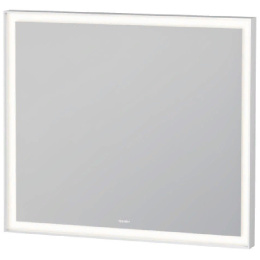 Зеркало с подсветкой Duravit L-Cube LC738100000, белый