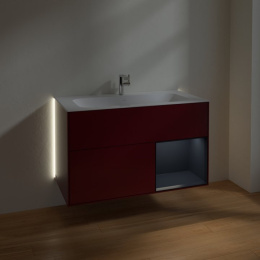 Villeroy Boch Finion G040HGHB Тумба под раковину 996х498 мм (midnight blue matt/peony matt)