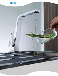 Фото Смеситель Teka Icon 339150210 для кухни, хром