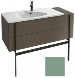 Тумба под раковину Jacob Delafon Nouvelle Vague 120 см, EB3033-S54, цвет - оливковый сатин