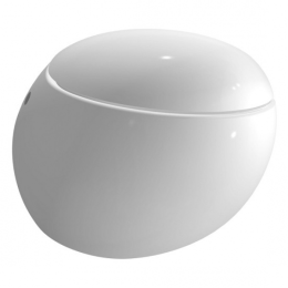 Инсталляция Laufen с унитазом Laufen Alessi One 8.2097.6.400.000.1, сиденье микролифт клавиша хром