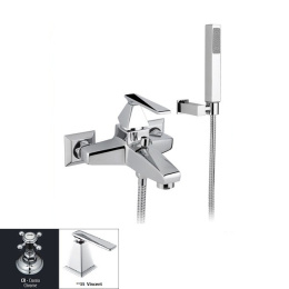 Фото Смеситель Nicolazzi Vincent 3001GF35 для ванны с душевым комплектом