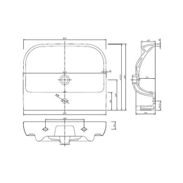 Раковина IFO Grandy 60 RP210600100