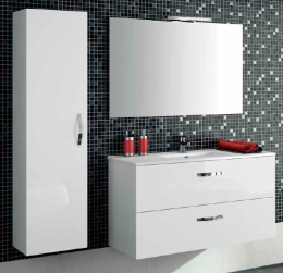 Тумба под раковину Jacob Delafon Ola 80 см, EB391RU-N14, цвет - серый антрацит