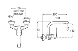 Фото Смеситель для кухни Roca Victoria (5A7725C00) хром