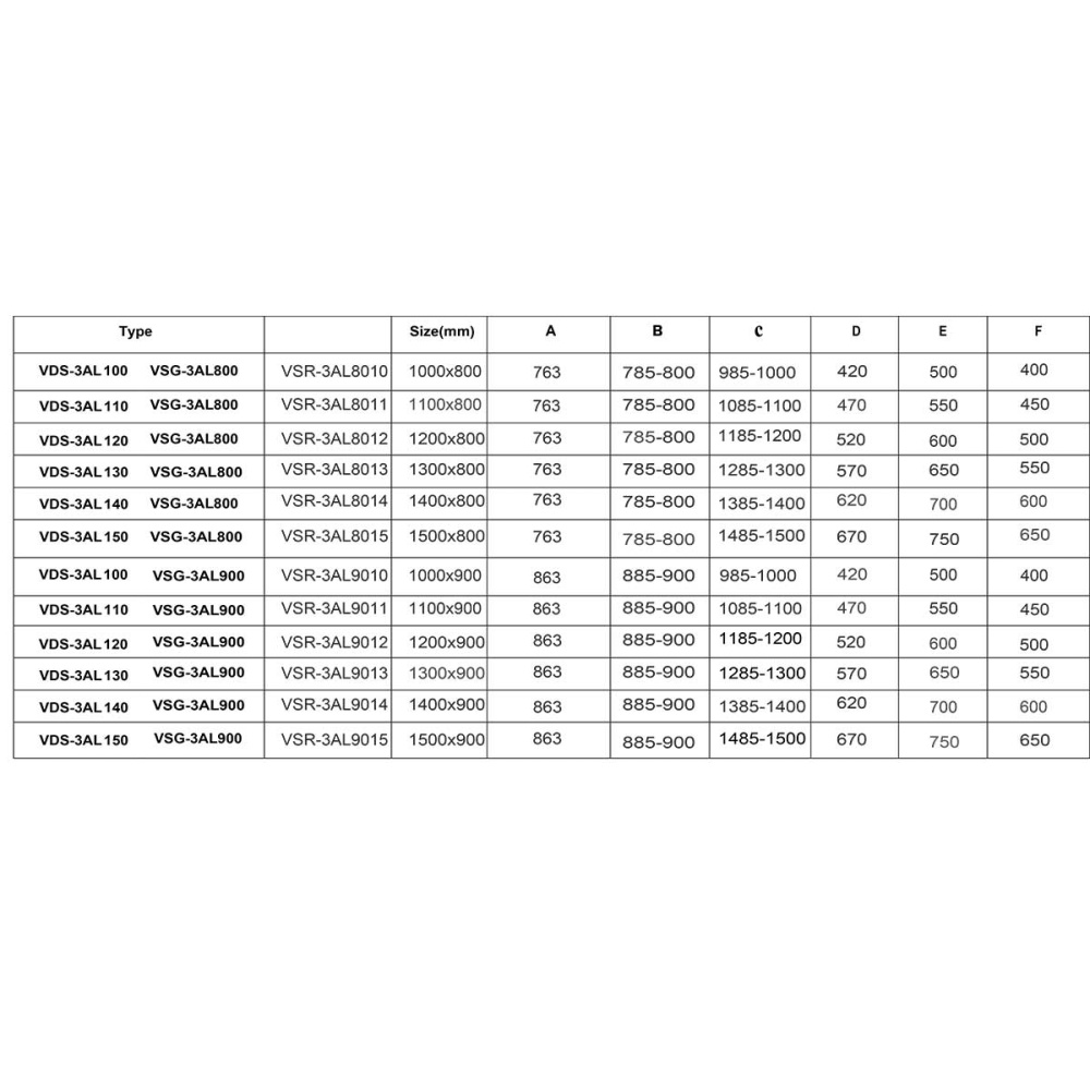 Душевой уголок Душевой уголок Vincea Alpha (VSR-3AL9015MT) хром
