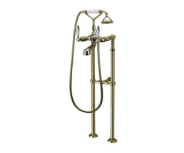 Фото Смеситель для раковины Webert Alexandra AL720801 Бронза/кристаллы Swarovski