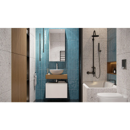 Velvex UNIQUE UNIT st.UNI.60-630 Столешница белый мрамор