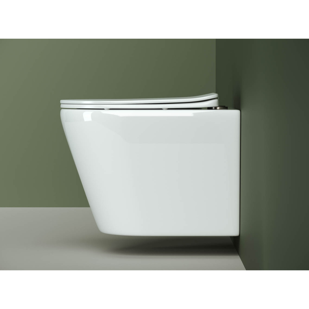 Подвесной унитаз Ceramica Nova HIGHLIGHT CN1804 с сиденьем