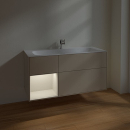 Villeroy Boch Finion F060GJHH Тумба под раковину 1196х498 мм (light grey matt/sand matt)