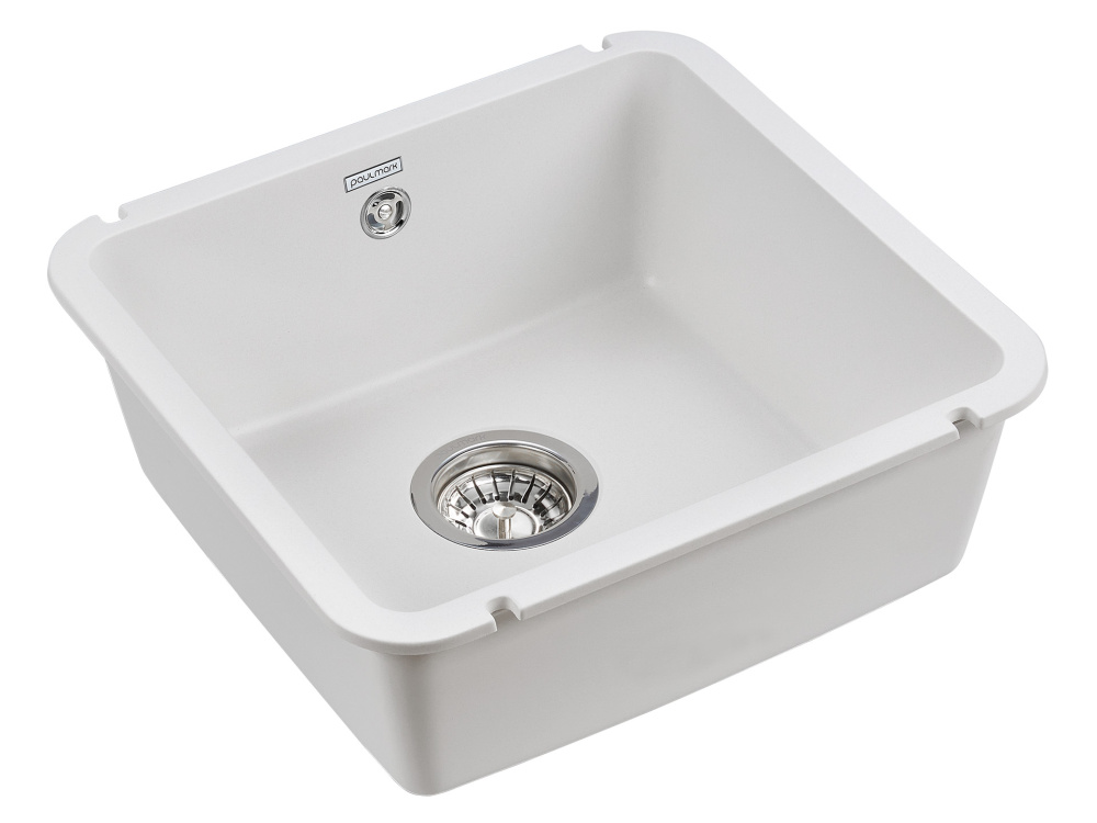 Фото Мойка для кухни Paulmark Unter (PM204543-WH) белый