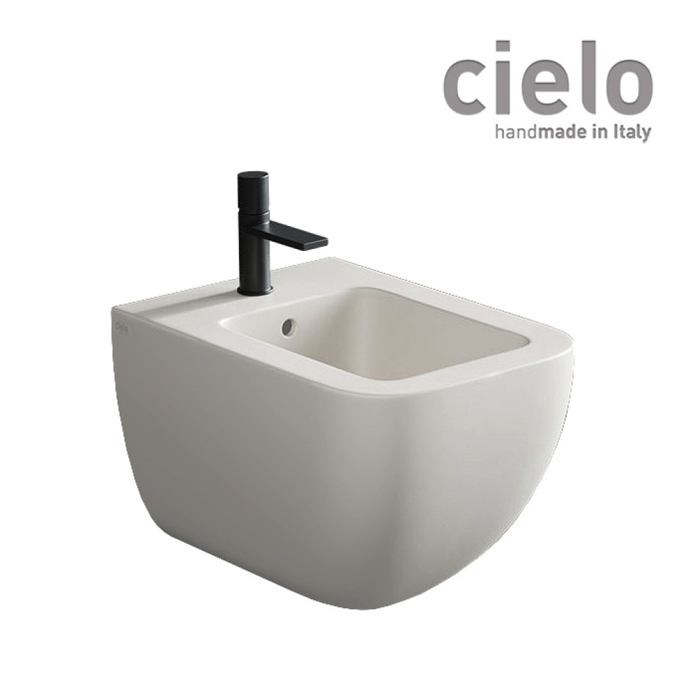Ceramica CIELO Shui Comfort SHCOBS TL - Биде подвесное 55*37 см, с отверстием для смесителя (Talco)