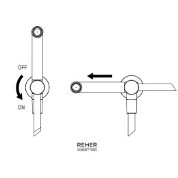 Remer RR 338M 332OW Набор (лейка, шланг, кран-кронштейн)