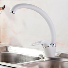 Фото Смеситель для кухни MATRIX SMF-420817/WT 40 мм цвет белый