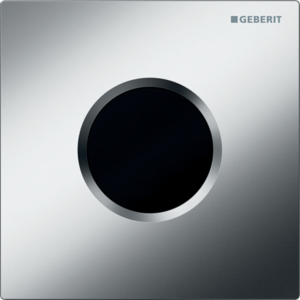 Фото Кнопка смыва Geberit Sigma 01 (116.021.46.5) серый