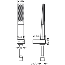 Душевой набор Hansgrohe (26856700)