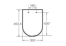 Сиденье для унитаза Roca Gap (801472004) белый