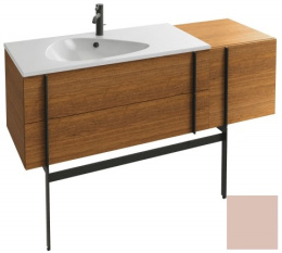 Фото Тумба под раковину Jacob Delafon Nouvelle Vague 145 см, EB3037RU-G97, цвет - бежевый глянцевый