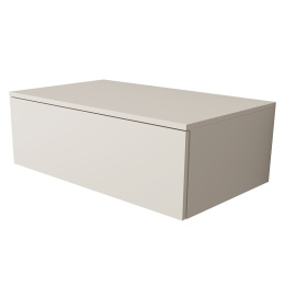 Velvex UNIQUE UNIT tpUNI.80.H27.Y-221 Тумба подвесная выс. 27, выдв. ящик, шёлк шампань