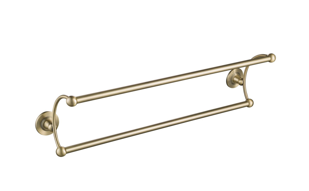 Фото Полотенцедержатель двойной Timo Nelson 160056/02 антик