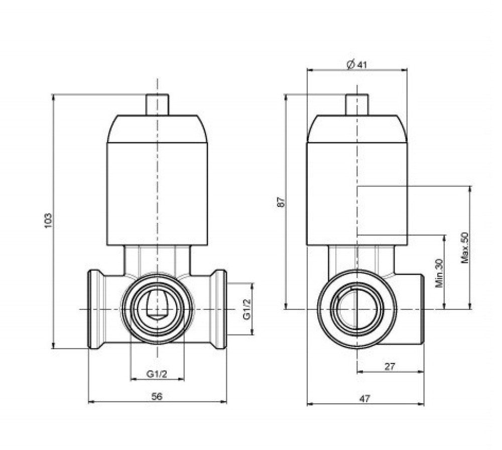 Фото Внутренний механизм смесителя для душа F2535CR FIMA Carlo Frattini