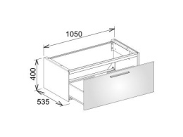 Фото Тумба Keuco Royal 60 32151430000, белый, матовый