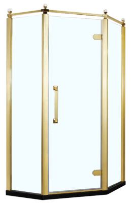 Душевое ограждение Azario ONTARIO (AZ-NBB3231 1000 GOLD)