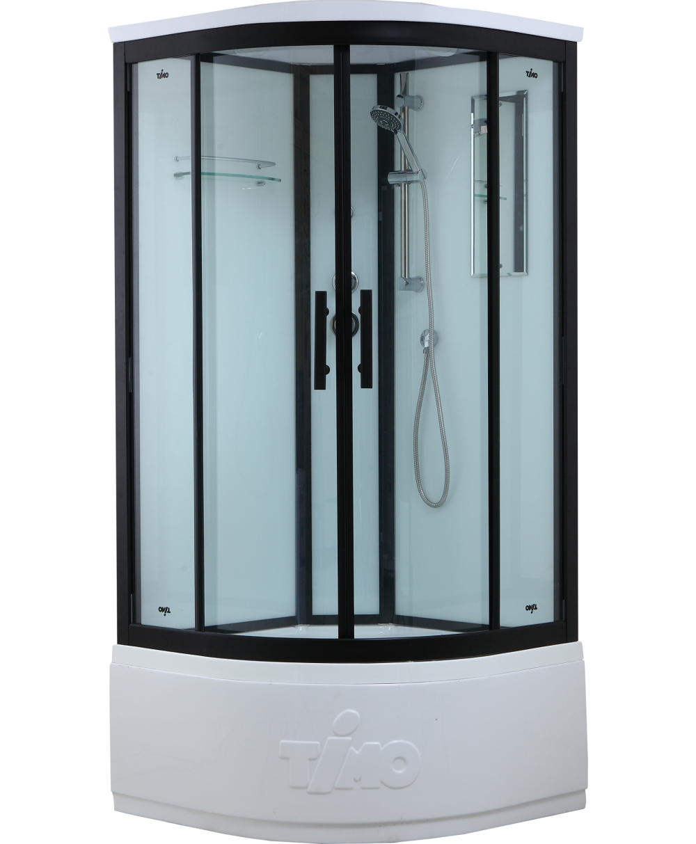 Фото Душевая кабина 90x90x220 Timo (T-6690 B) Без гидромассажа, акрил, Поддон глубокий