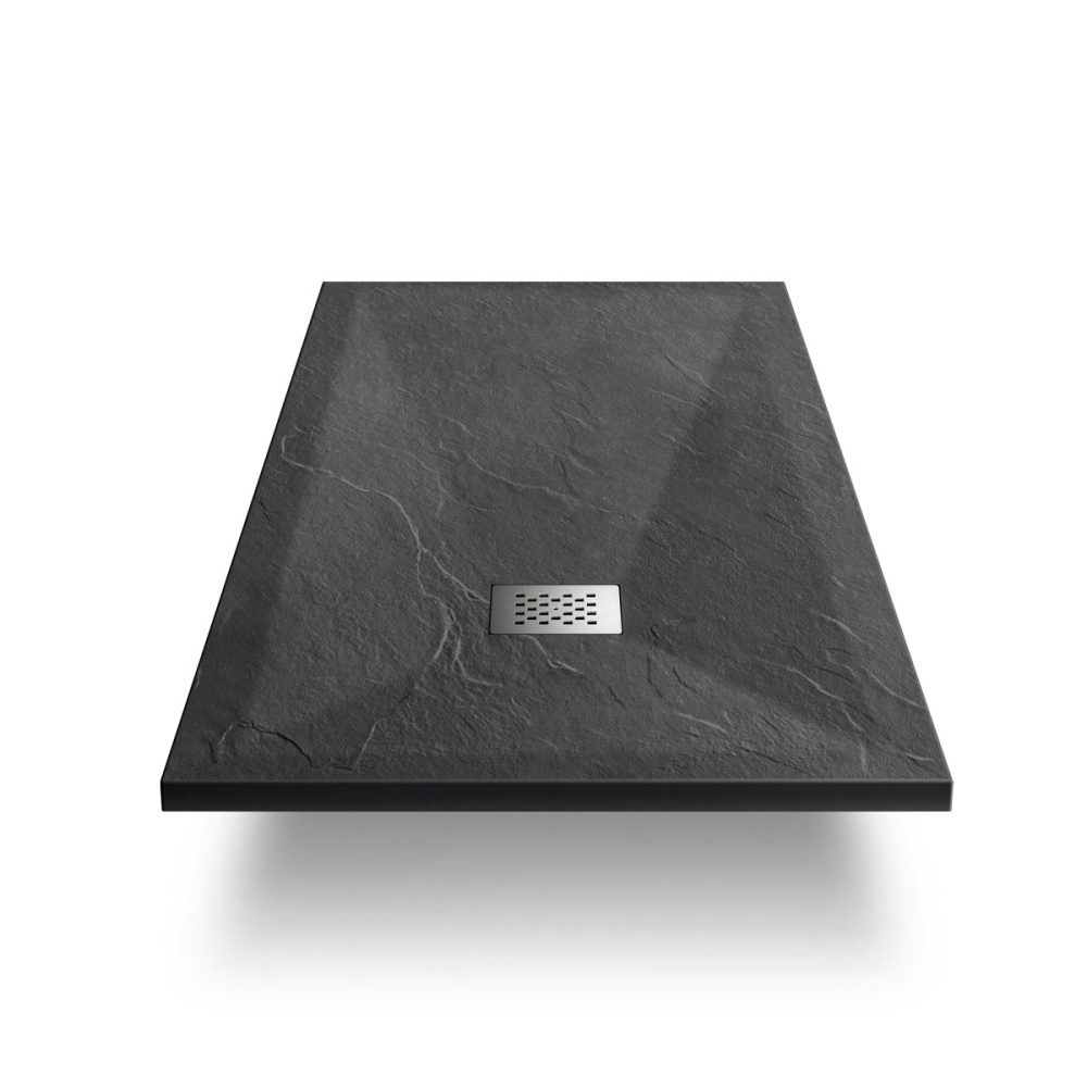 Поддон для душа Vincea (VST-4SR8012A) антрацит