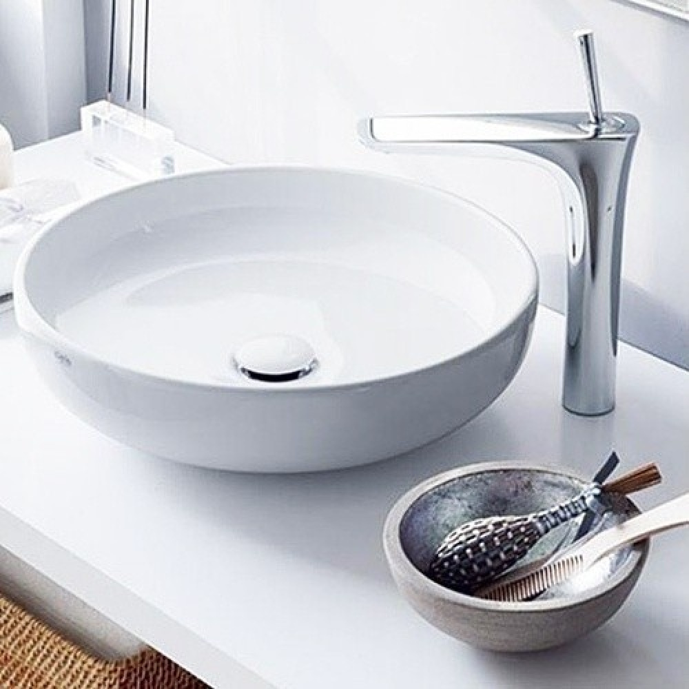 Ceramica CIELO Shui SHBA45 BR - Раковина накладная Ø45 (Brina)