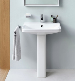 Раковина 55 см Duravit P3 Comforts 2331550000, белый