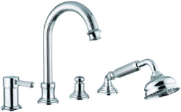 Фото Смеситель Cezares Olimp BVDM-03/24-L цвет золото