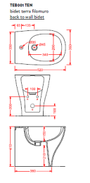 Крепления для напольных унитазов ArtCeram (ACA020) белый