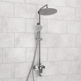 Фото WasserKRAFT A166.116.127.087.CH Душевая система со смесителем