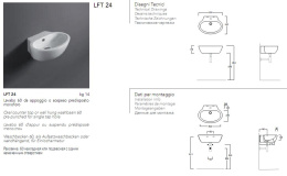 Раковина Simas Lft Spazio LFT24bi*1