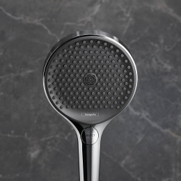 Ручной душ Hansgrohe Rainfinity (26865340) хром, черный